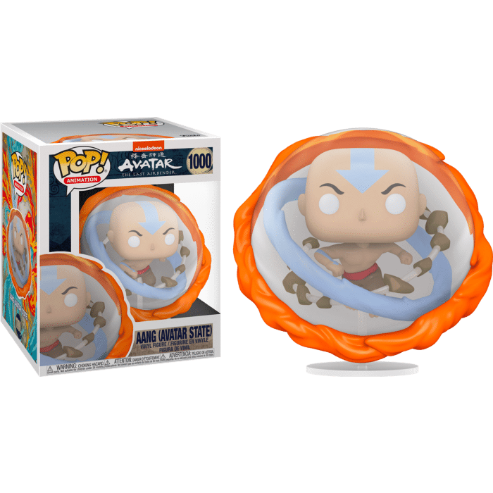Avatar: The Last Airbender - Aang in Avatar State 6” Super Sized Pop! Vinyl Figure