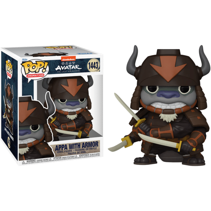 Avatar: The Last Airbender - Appa with Armor Super Sized 6" Pop! Vinyl Figure