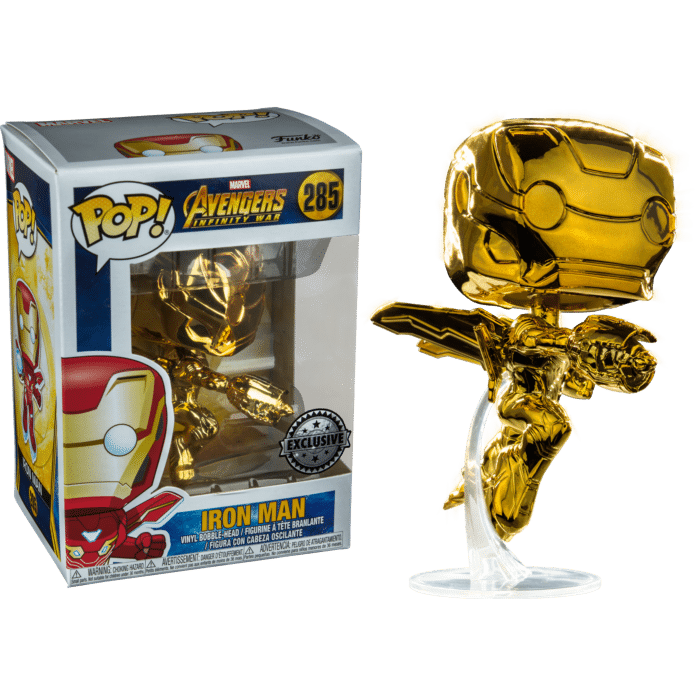 Avengers 3: Infinity War - Iron Man Gold Chrome Pop! Vinyl Figure (2018 Event Exclusive)