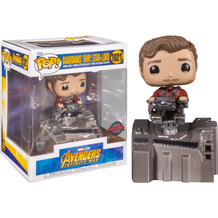 Avengers 3: Infinity War - Starlord in Guardian’s Ship Diorama Deluxe Pop! Vinyl Figure