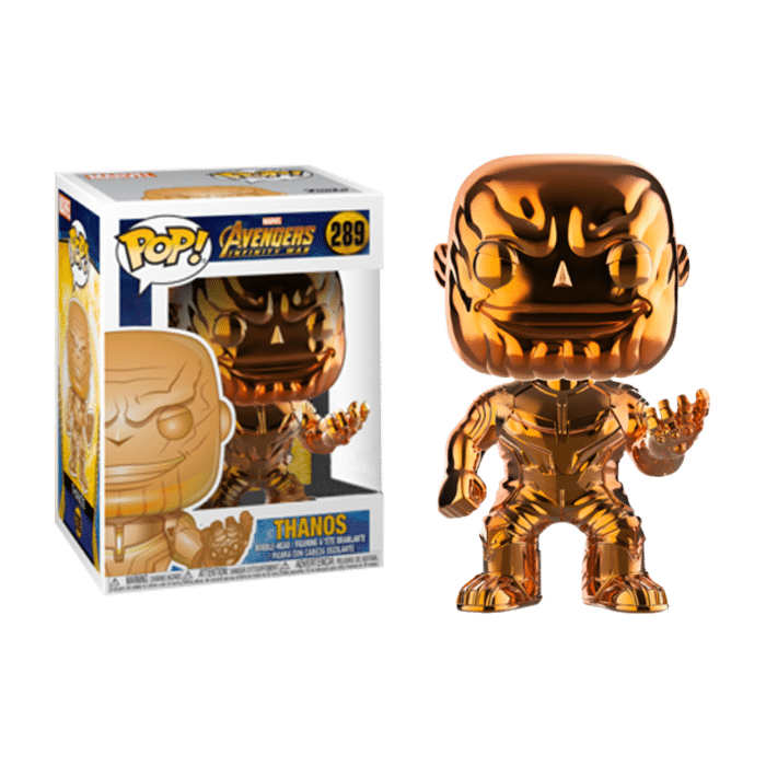 Avengers 3: Infinity War - Thanos Orange Chrome Pop! Vinyl Figure