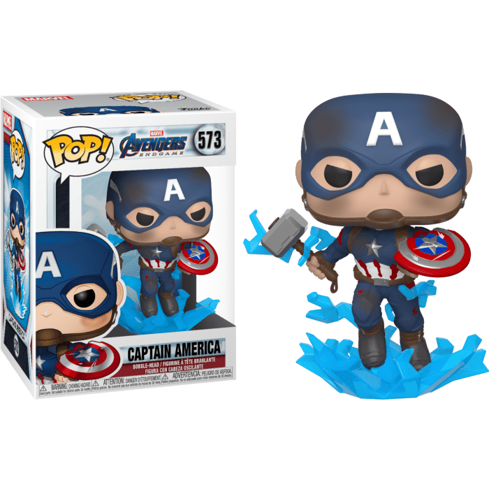 Avengers 4: Endgame - Captain America with Mjolnir Pop! Vinyl Figure