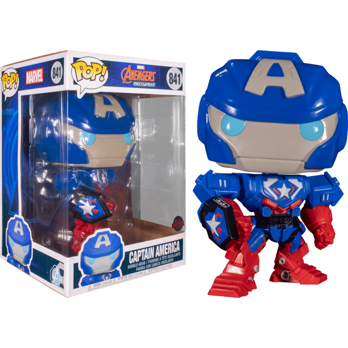 Avengers Mech Strike - Captain America Mech 10" Pop! Vinyl Figure