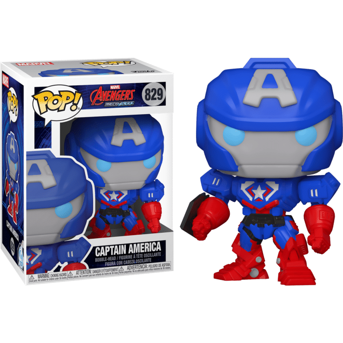 Avengers Mech Strike - Captain America Mech Pop! Vinyl Figure