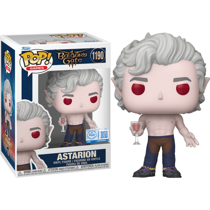 Baldur's Gate 3 - Astarion (Shirtless) Pop! Vinyl Figure
