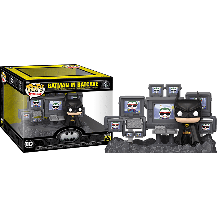 Batman - Batman in Batcave (1989) 85th Anniversary Pop! Moment Vinyl Figure