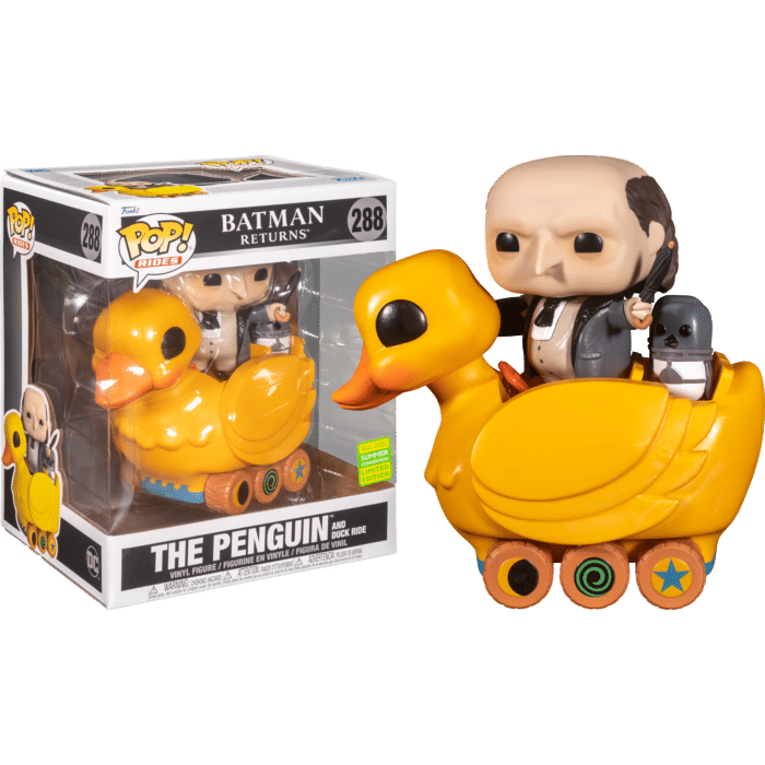 Batman Returns - Penguin with Duck Ride Pop! Rides Vinyl Figure (2022 Summer Convention Exclusive)