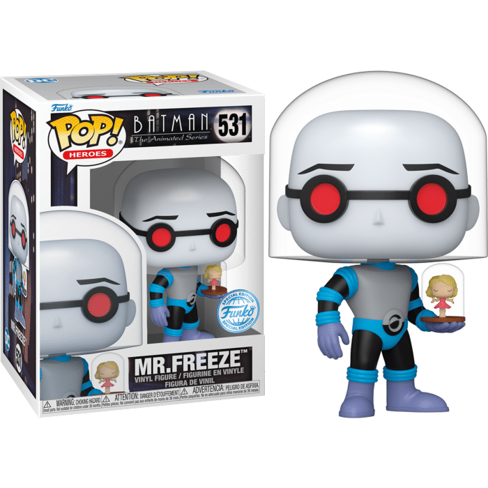 Batman: The Animated Series - Mr Freeze with Nora Pop! Vinyl Figure