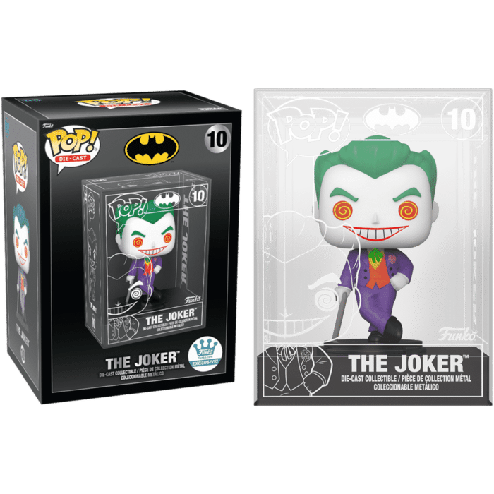 Batman - The Joker Pop! Diecast Metal Figure (Popcultcha Exclusive)