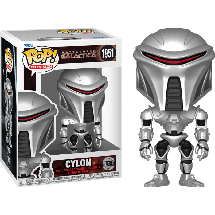 Battlestar Galactica (2004) - Cylon (Metallic) Pop! Vinyl Figure