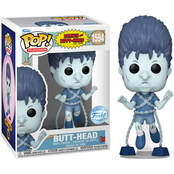 Beavis and Butt-Head - Butt-Head (Ghost) Pop! Vinyl Figure (Popcultcha Exclusive)