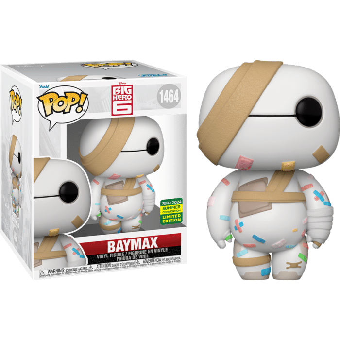 Big Hero 6 - Baymax Super Sized 6" Pop! Vinyl Figure (2024 Summer Convention Exclusive) (Popcultcha Exclusive)