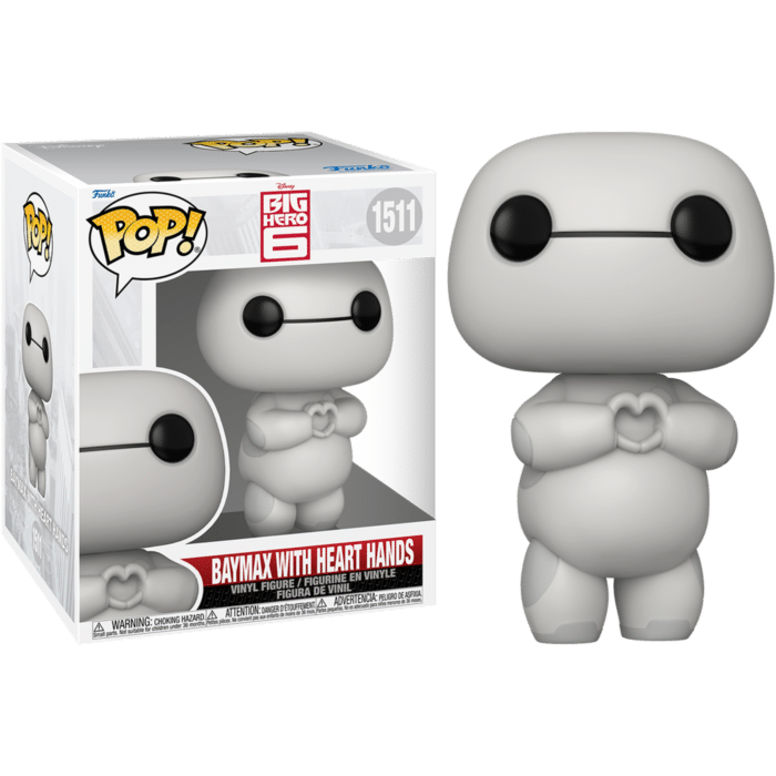 Big Hero 6 - Baymax with Heart Hands Super Sized 6" Pop! Vinyl Figure