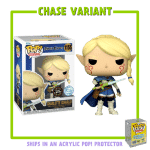 Black Clover - Charlotte Roselei Pop! Vinyl Figure in Acrylic Pop! Protector (Chase Variant)