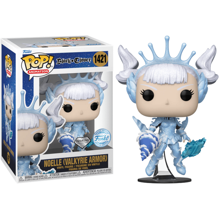 Black Clover - Noelle in Valkyrie Armour Diamond Glitter Pop! Vinyl Figure