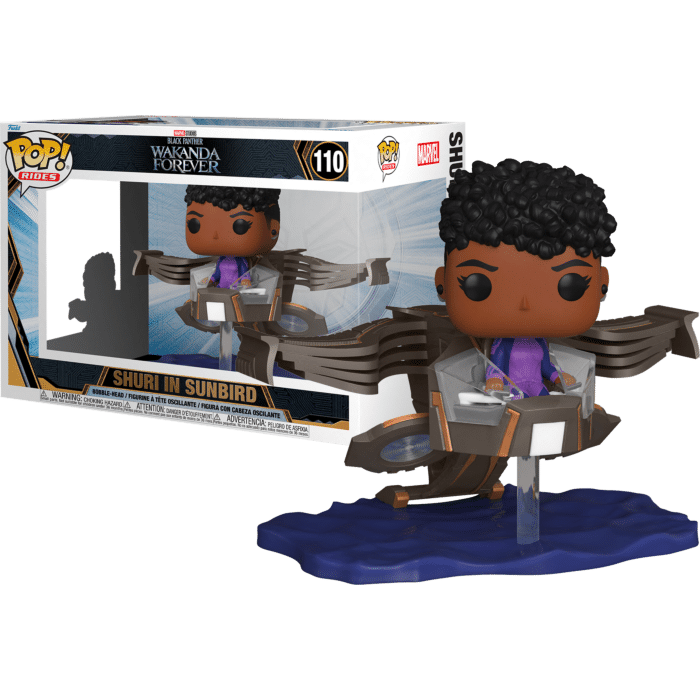 Black Panther 2: Wakanda Forever - Shuri with Sunbird Pop! Rides Vinyl Figure