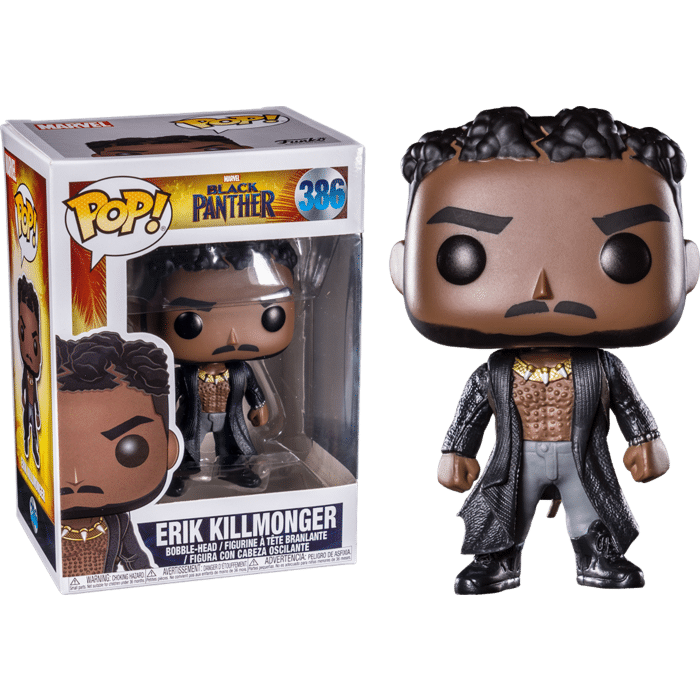 Black Panther (2018) - Erik Killmonger with Scars Pop! Vinyl Figure