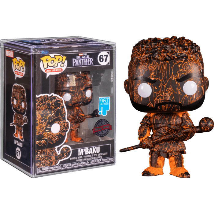Black Panther: Legacy - M'Baku Damion Scott Artist Series Pop! Vinyl Figure with Pop! Protector