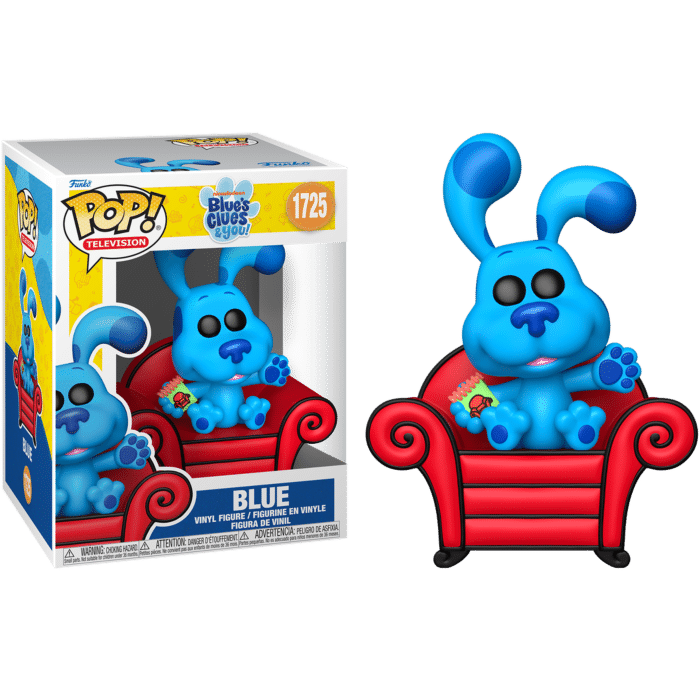 Blue's Clues & You! - Blue with Couch Premium Pop! Vinyl Figure