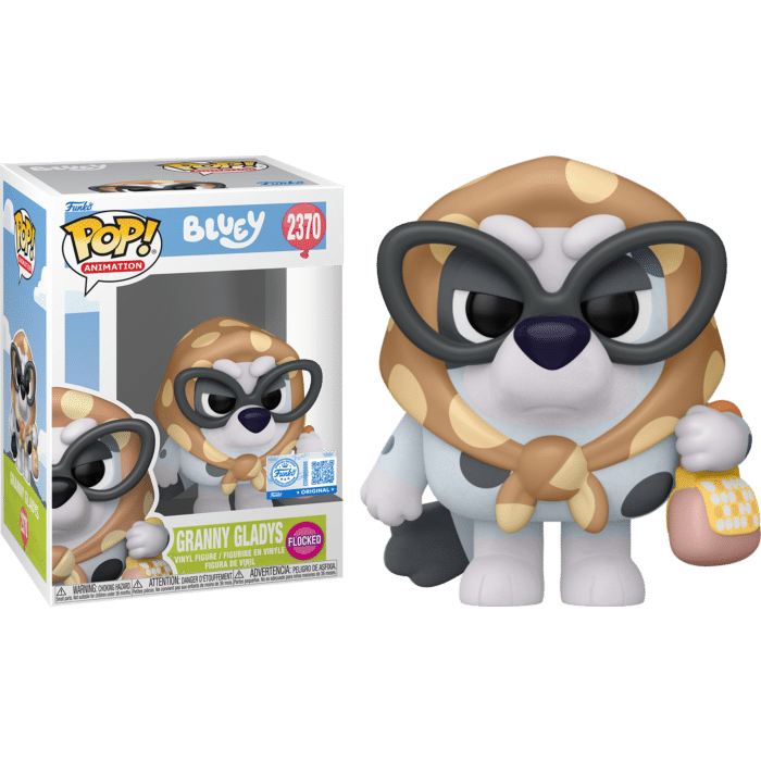 Bluey - Granny Gladys (Muffin) Flocked Pop! Vinyl Figure