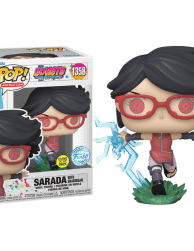 Boruto: Naruto Next Generations - Sarada with Sharingan Glow-in-the-Dark Pop! Vinyl Figure