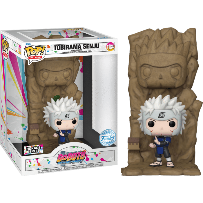Boruto: Naruto Next Generations - Tobirama Senju Hokage Rock Diorama Deluxe Pop! Vinyl Figure