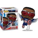 Captain America: Brave New World - Captain America (Sam Wilson) Flying Pop! Vinyl Figure (Popcultcha Exclusive)