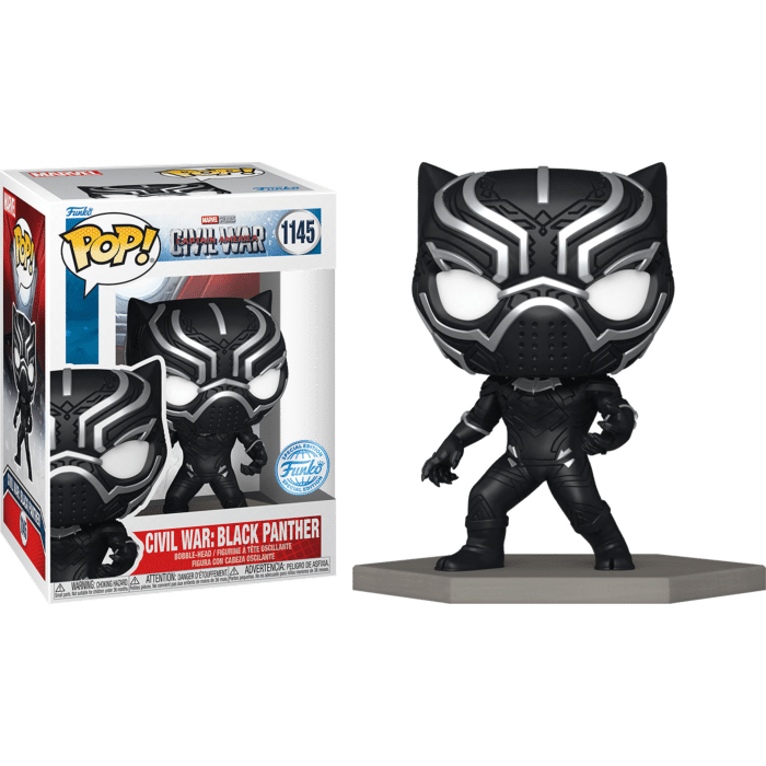 Captain America: Civil War - Black Panther Build-A-Scene Pop! Vinyl Figure