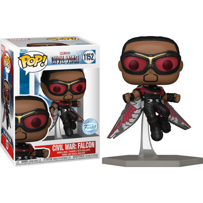Captain America: Civil War - Falcon Build-A-Scene Pop! Vinyl Figure