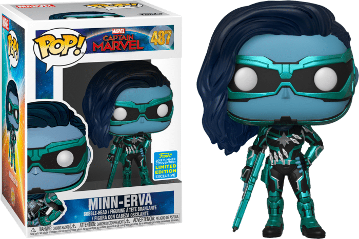 Captain Marvel (2019) - Minn-Erva Pop! Vinyl Figure (2019 Summer Convention Exclusive)