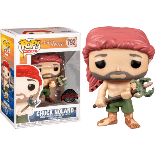Cast Away - Chuck Noland with Spear Crab Pop! Vinyl Figure