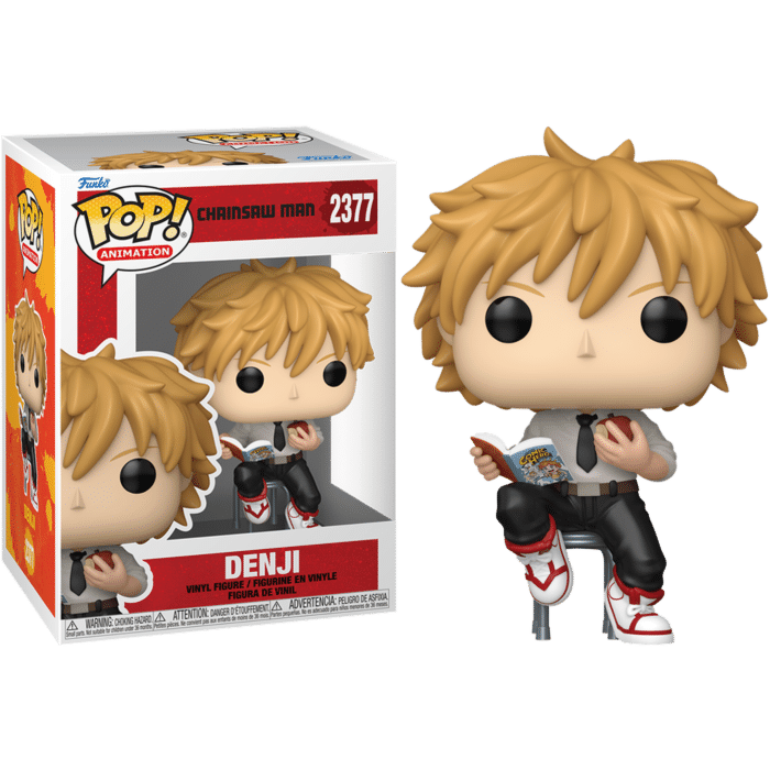 Chainsaw Man - Denji Reading Pop! Vinyl Figure