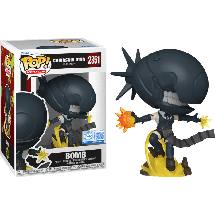 Chainsaw Man: Reze Arc - Bomb (Blast) Pop! Vinyl Figure (Popcultcha Exclusive)