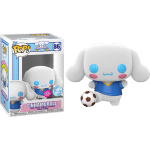 Cinnamoroll with Soccer Ball Flocked Pop! Vinyl Figure