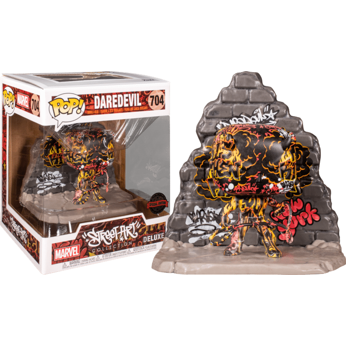 Daredevil - Daredevil Graffiti Street Art Collection Deluxe Pop! Vinyl Figure