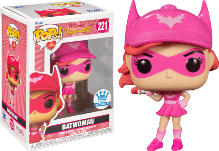 DC Bombshells - Batwoman Breast Cancer Awareness Pop! Vinyl Figure (Pops! with Purpose) (Funko / Popcultcha Exclusive)