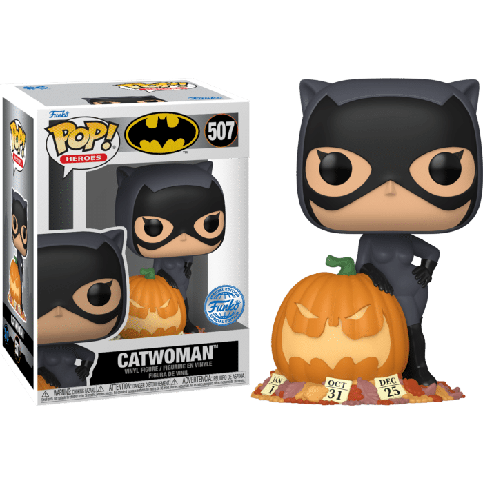 DC Comics - Catwoman with Pumpkin Pop! Vinyl Figure