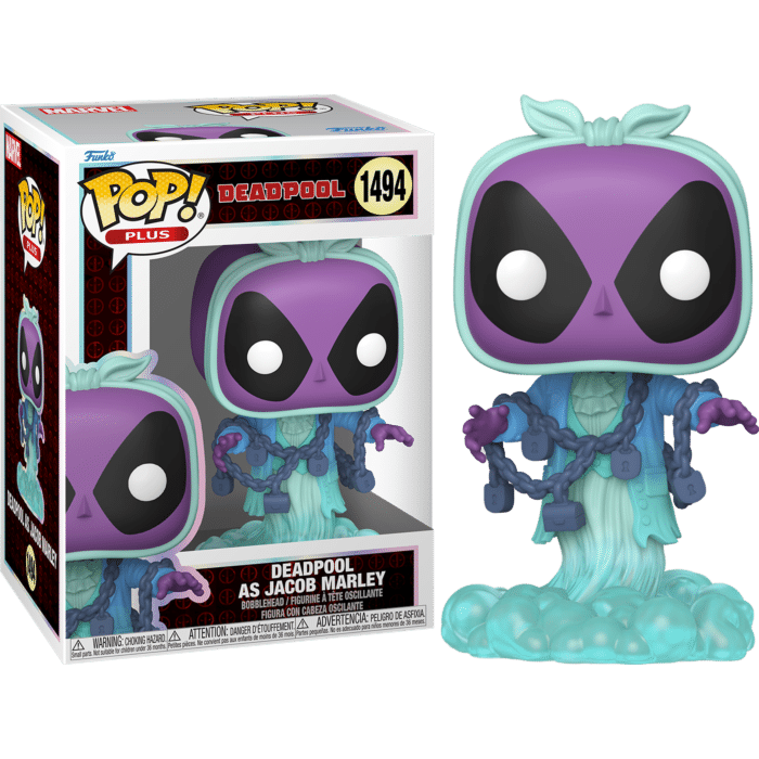 Deadpool - Deadpool as Jacob Marley Pop! Plus Vinyl Figure