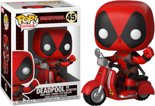 deadpool-deadpool-with-scooter-pop-rides-vinyl-figure Deadpool - Deadpool with Scooter Pop! Rides Vinyl Figure