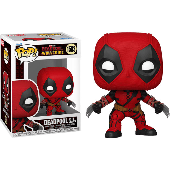 Deadpool & Wolverine (2024) - Deadpool with Claws Pop! Vinyl Figure