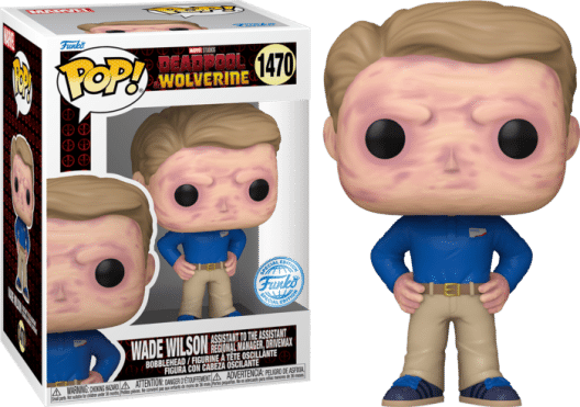 deadpool-wolverine-2024-wade-wilson-assistant-to-the-assistant-pop-vin Deadpool & Wolverine (2024) - Wade Wilson Assistant to the Assistant Pop! Vinyl Figure