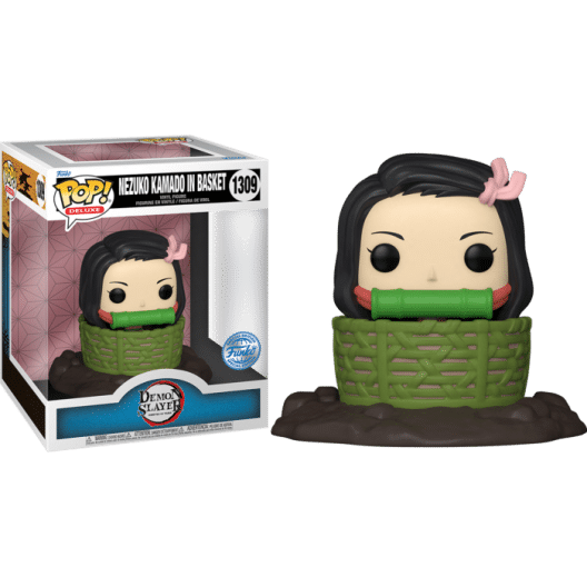 Demon Slayer - Nezuko Kamado in Basket Deluxe Pop! Vinyl Figure