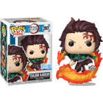 Demon Slayer - Tanjiro Kamado with Flaming Sword Pop! Vinyl Figure