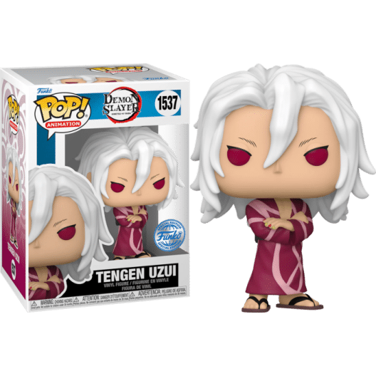 Demon Slayer - Tengen Uzui in Kimono Pop! Vinyl Figure (Popcultcha Exclusive)