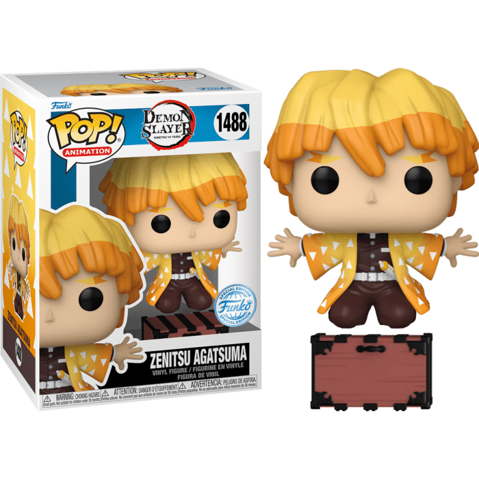 Demon Slayer - Zenitsu Agatsuma with Box Pop! Vinyl Figure