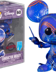 Disney: Treasures of the Vault - Conductor Mickey Red & Blue Artist Series Pop! Vinyl Figure with Pop! Protector