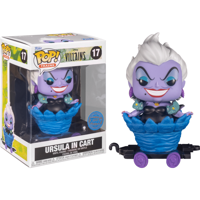 Disney Villains - Ursula in Train Cart Pop! Vinyl Figure (Funko / Popcultcha Exclusive)