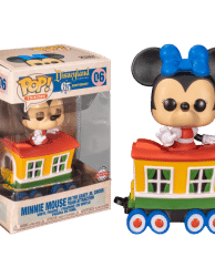 Disneyland: 65th Anniversary - Minnie Mouse on Casey Jr. Circus Train Attraction Pop! Vinyl Figure