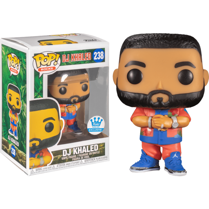DJ Khaled - DJ Khaled with Orange Outfit Pop! Vinyl Figure (Funko Popcultcha Exclusive)