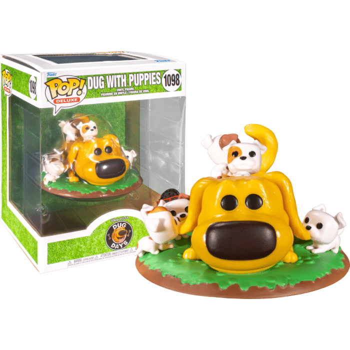 Dug Days - Dug with Puppies Deluxe Pop! Vinyl Figure